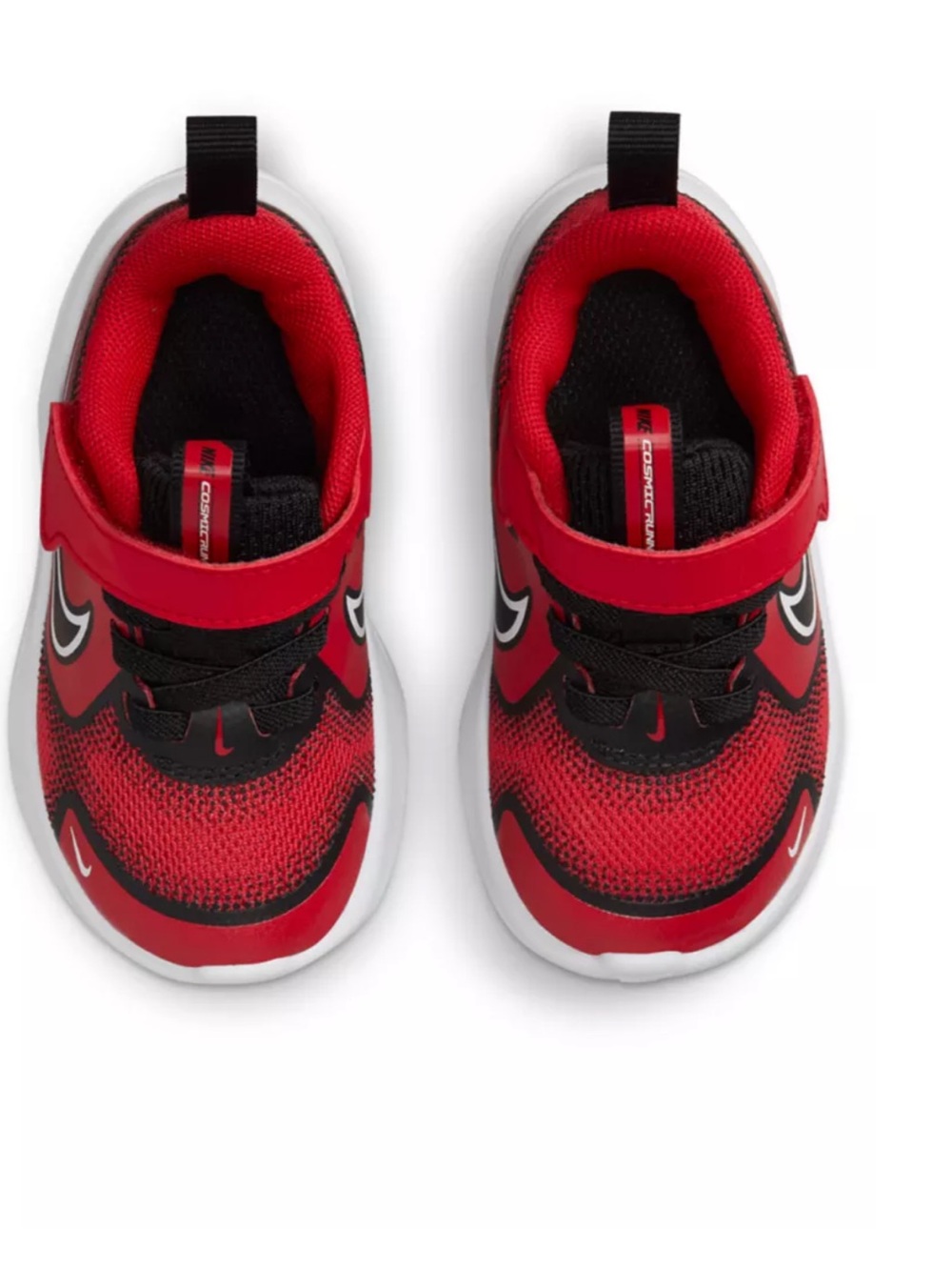Nike Cosmic Runner "University Red/Black/White" toddler Boys' Running Shoe SZ 9C